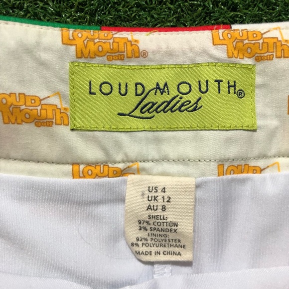 Loudmouth Golf Skirt Polka Dot Skirt Shorts - Picture 4 of 8